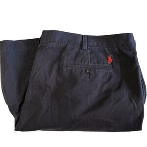 Polo Ralph Lauren Tyler Chino Navy Blue Golf Walking Shorts Big 50B